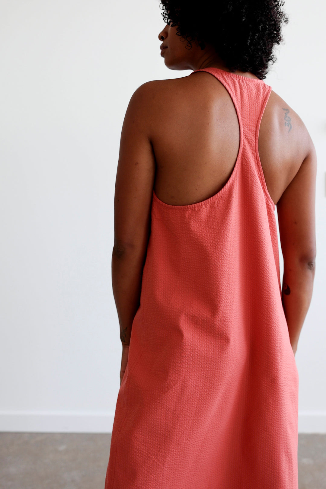 Mica Nightdress in Coral