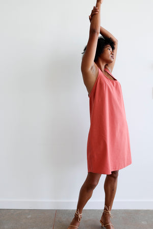 Mica Nightdress in Coral