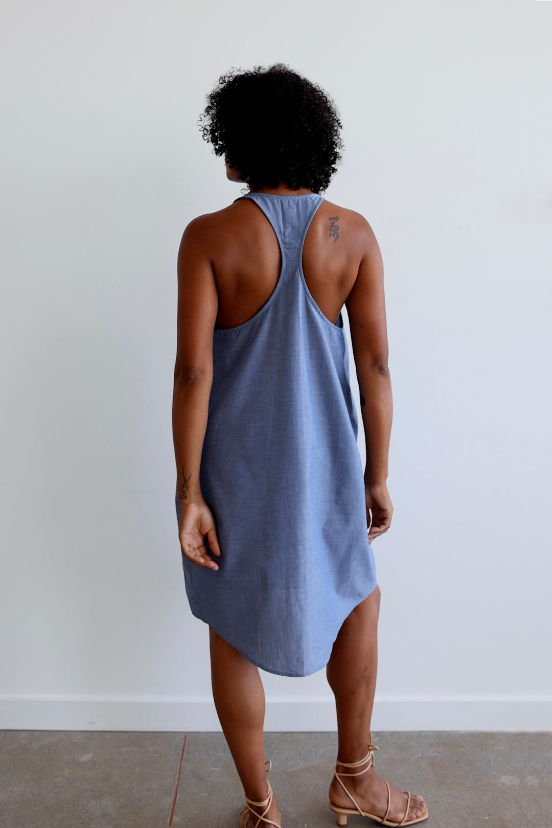 Mica Nightdress in Chambray