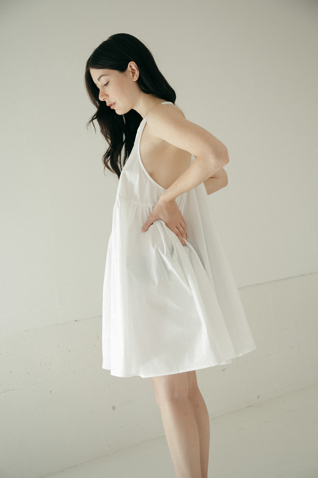 Sophie Mini Dress in White